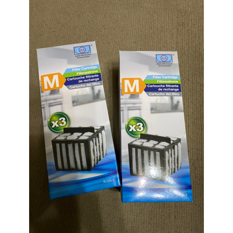 ［超便宜］新包裝AA水族箱配件原裝材R-035水族箱濾芯 M尺寸