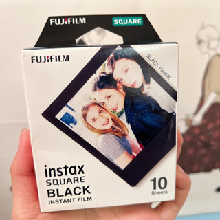 過期富士拍立得 instax SQUARE 正方形 黑框拍立得底片