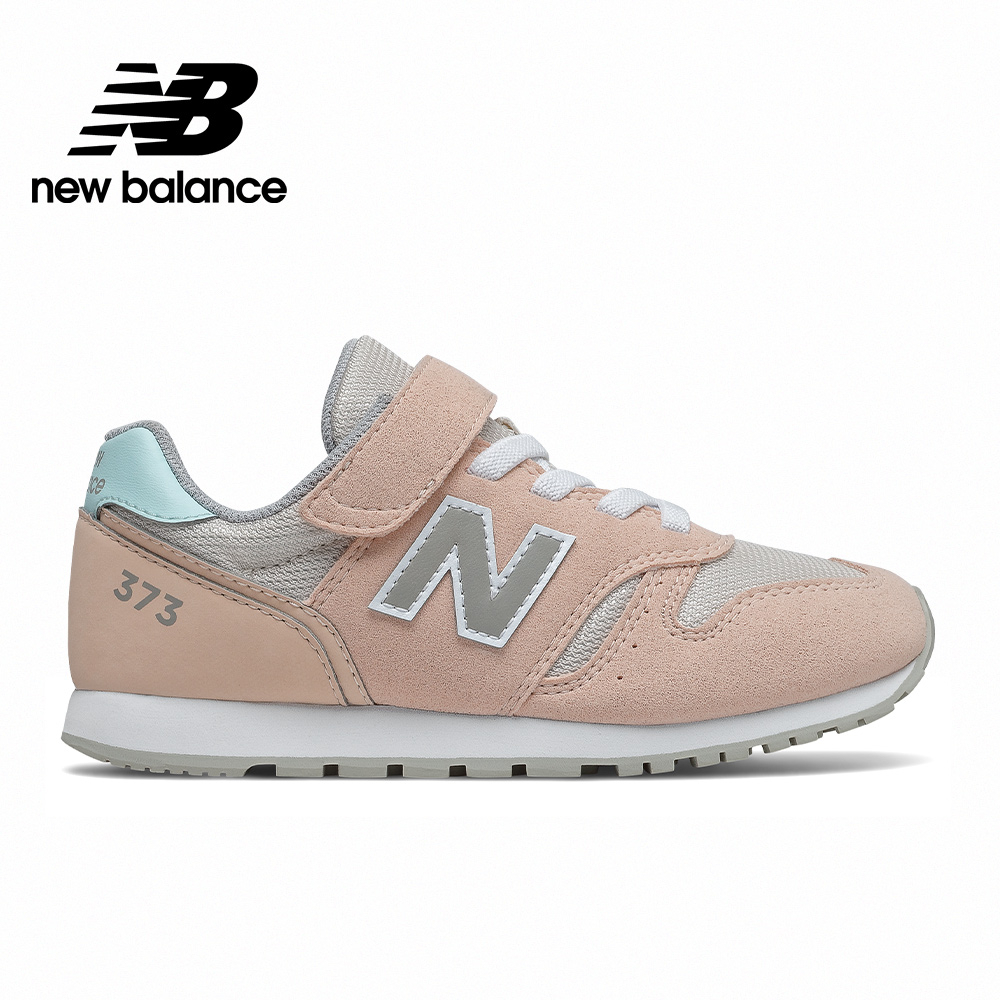 【New Balance】 NB 童鞋_中性_灰橘色_YV373CP2-W楦 373