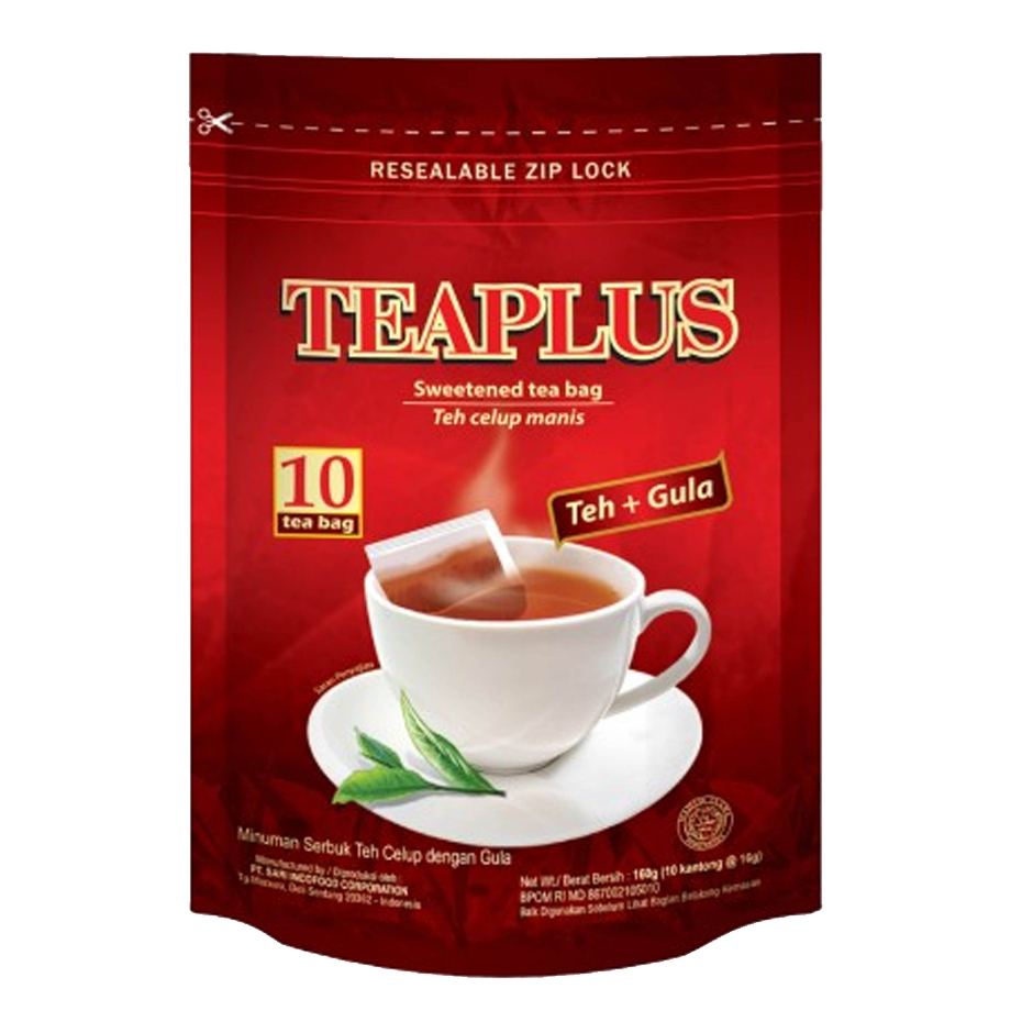 印尼 TEAPLUS Teh Celup Manis Teh+Gula 紅茶包 160g | 蝦皮購物