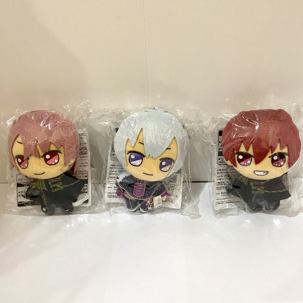 全新正版 絕版 idolish7 萬代 2nd LIVE 換衣娃 逢坂壯五 狗丸透真 御堂虎於 13cm 布偶公仔吊飾