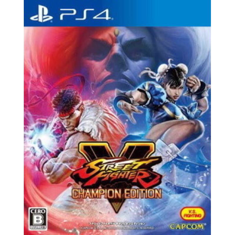 PS4遊戲片 二手 快打旋風 5 冠軍版 Street Fighter Champion 日版中文版