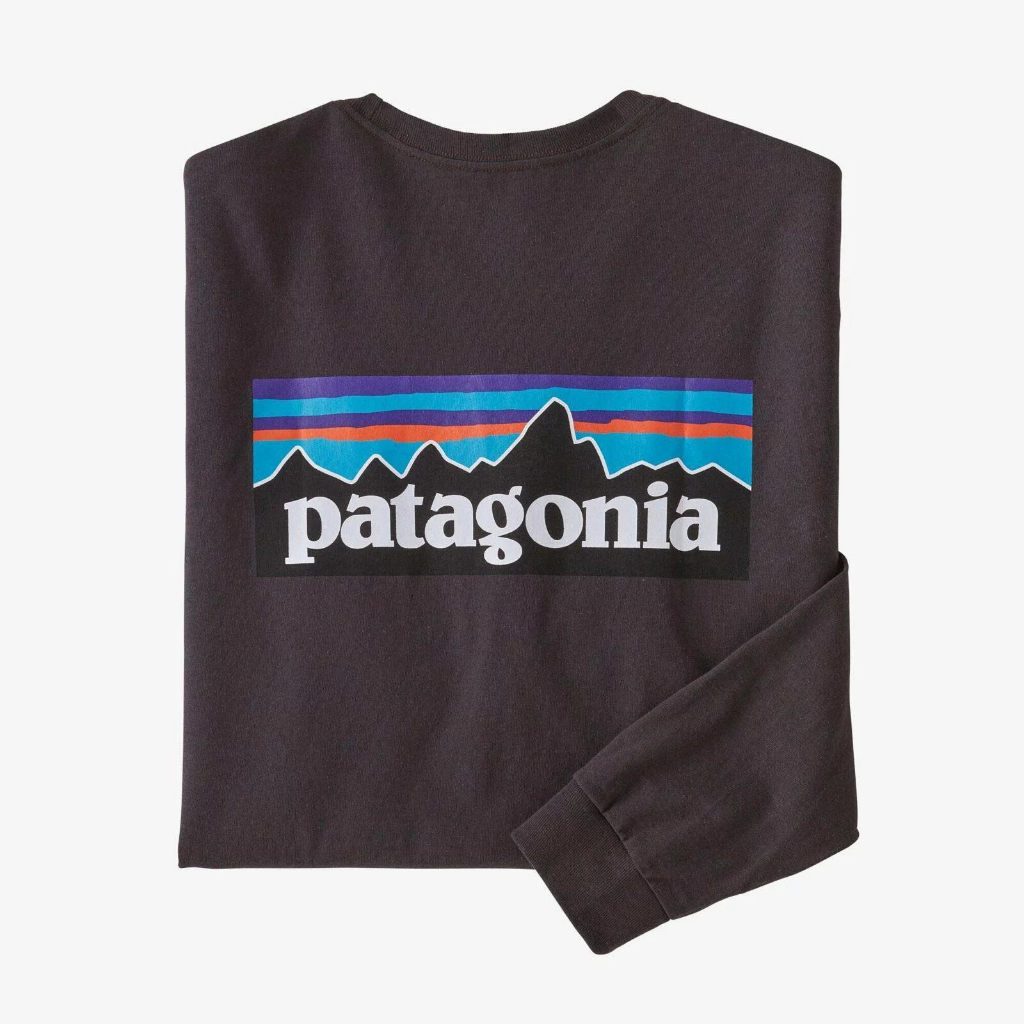 [Patagonia] 男款 Long-Sleeved P-6 Logo Responsibili-Tee