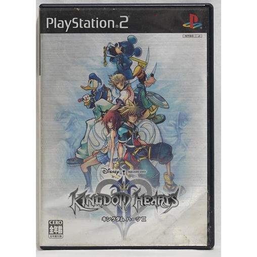 PS2 日版 王國之心 2 Kingdom Hearts II