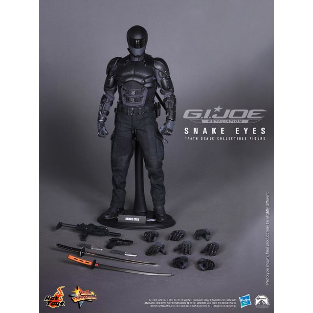 野獸國 Hot Toys MMS192 特種部隊 正面對決 G.I.Joe 蛇眼 Snake Eyes 非 MMS193