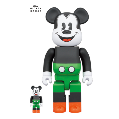 BE@RBRICK MICKEY MOUSE 1930's POSTER 100％ &amp; 400％ 米奇 迪士尼
