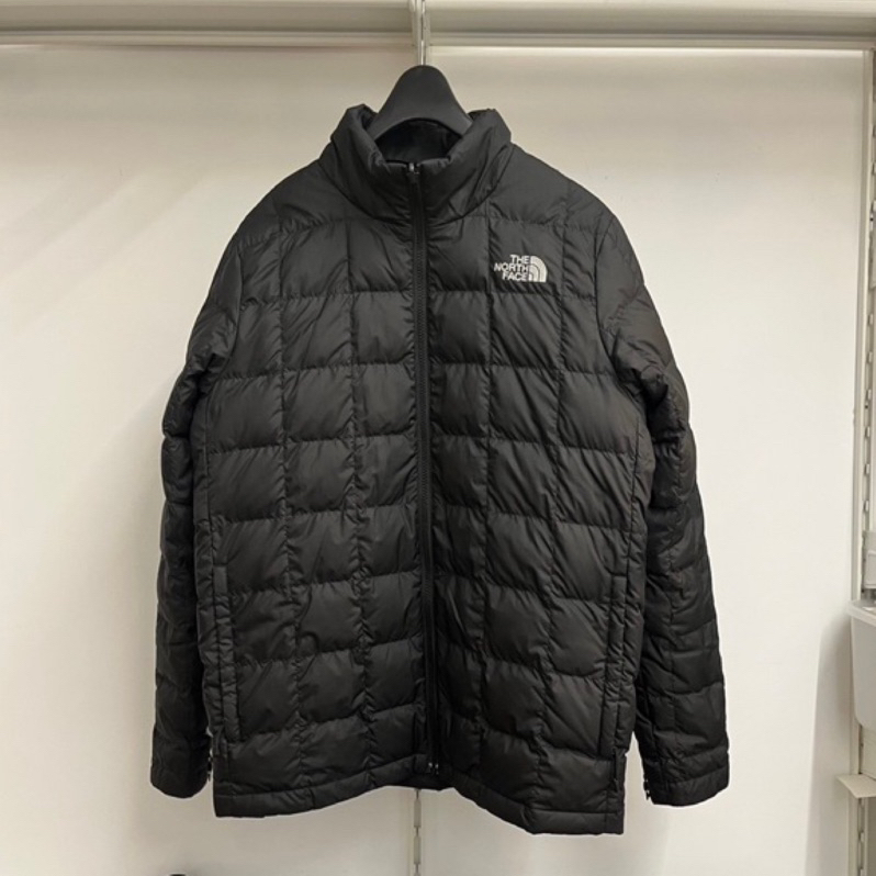 THE NORTH FACE 北臉 二合一 黑色 羽絨防風外套 兩件合售