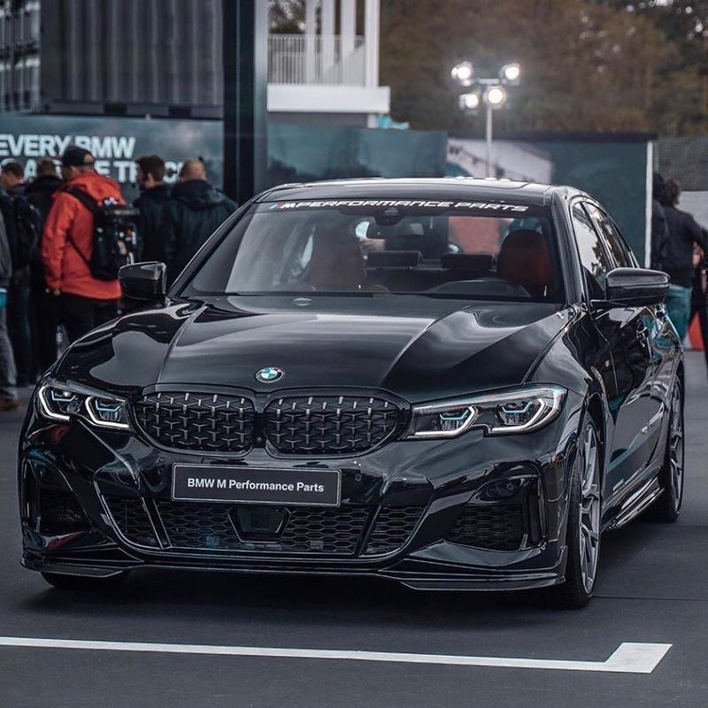 BMW 原廠 G20 G21 340 M Performance 滿天星 網狀 高光黑 水箱罩 水箱護罩 黑鼻頭