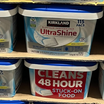 KIRKLAND Signature 科克蘭 檸檬香洗碗錠 洗碗機專用 115錠入 洗碗精 好市多代購