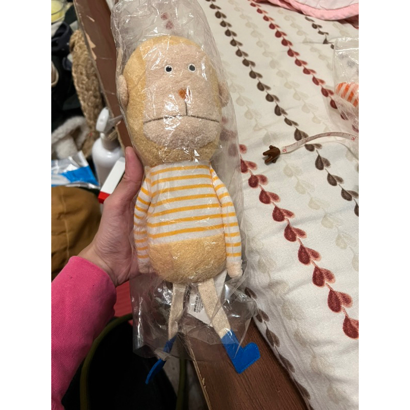 日貨 Shinada 猴子 玩偶 布偶 娃娃