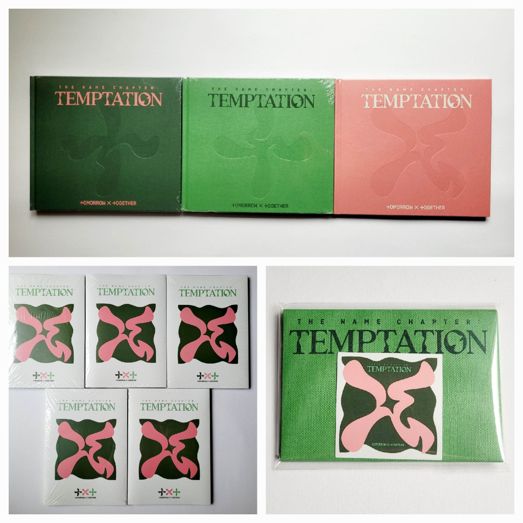 TXT 迷你五 TEMPTATION 專輯 未拆專 空專 寫真 PB版 Lullaby 單封版 綜合賣場