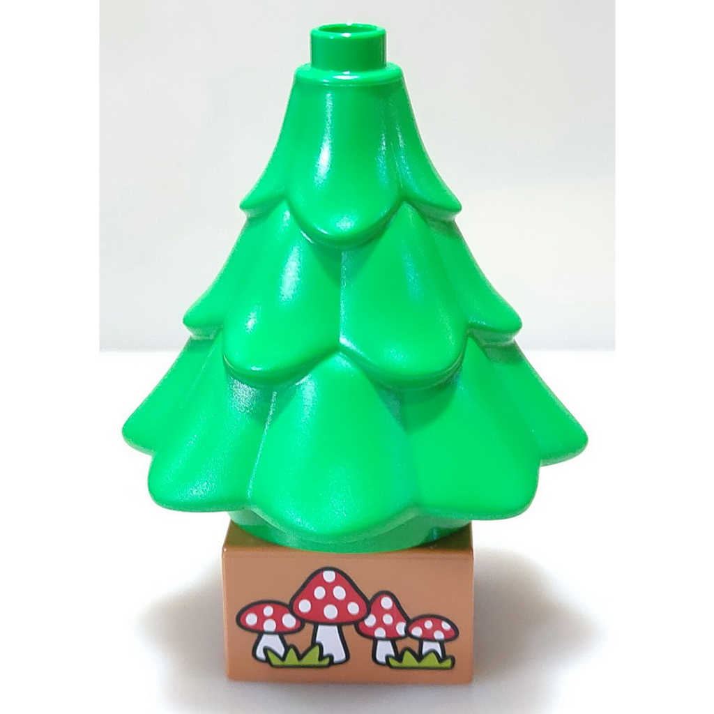 【得寶Duplo】小樹+香菇 樹木 聖誕樹 森林 植物 大顆粒 積木 10975 10979 [樂高玩家★正版LEGO]
