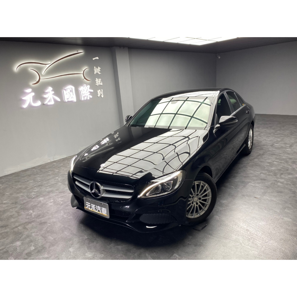 (元禾國際-阿佑) 87.8萬2016年式 W205 M-Benz C-Class Sedan C200d 1.6 柴油