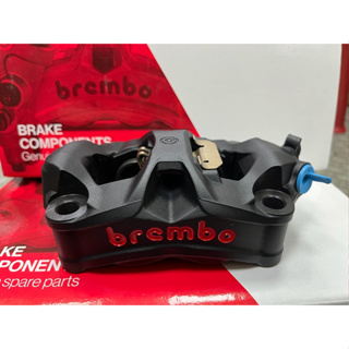 DIY本舖 BREMBO HPK Stylema 輻射卡鉗 右邊 孔距100mm 新款 M50 黑底紅字 配色 保固三年