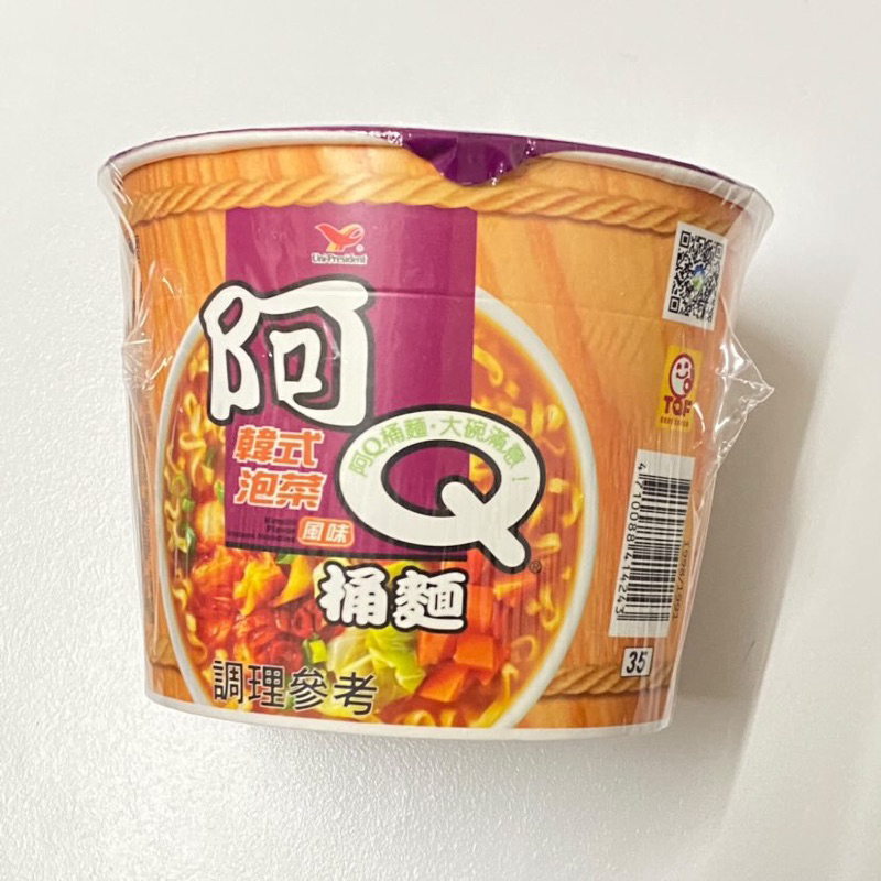 阿Q桶麵 韓式泡菜風味（單碗）