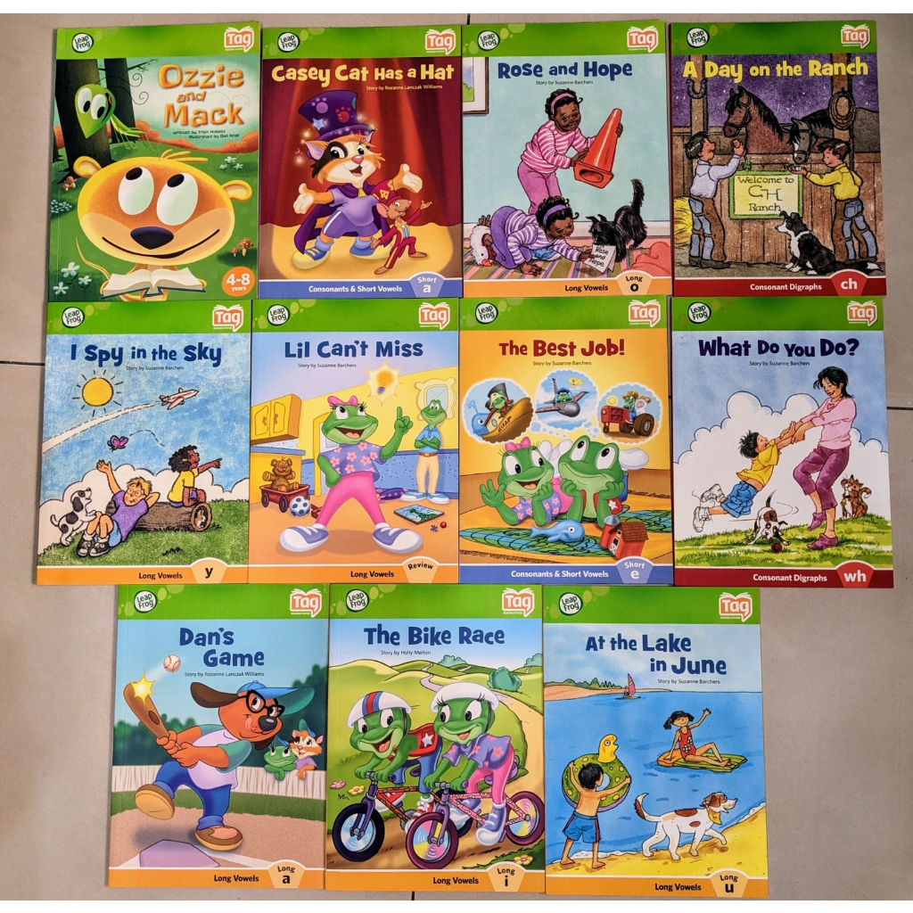 LeapFrog Tag跳跳蛙英語故事讀本點讀筆專用童書兒童英語學習書