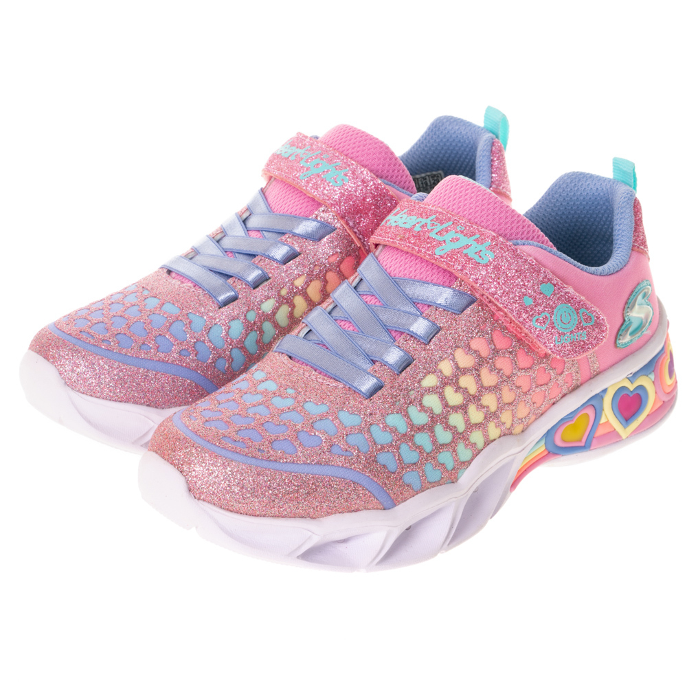 SKECHERS 童鞋 女童系列 SWEETHEART LIGHTS - 302312LPKMT