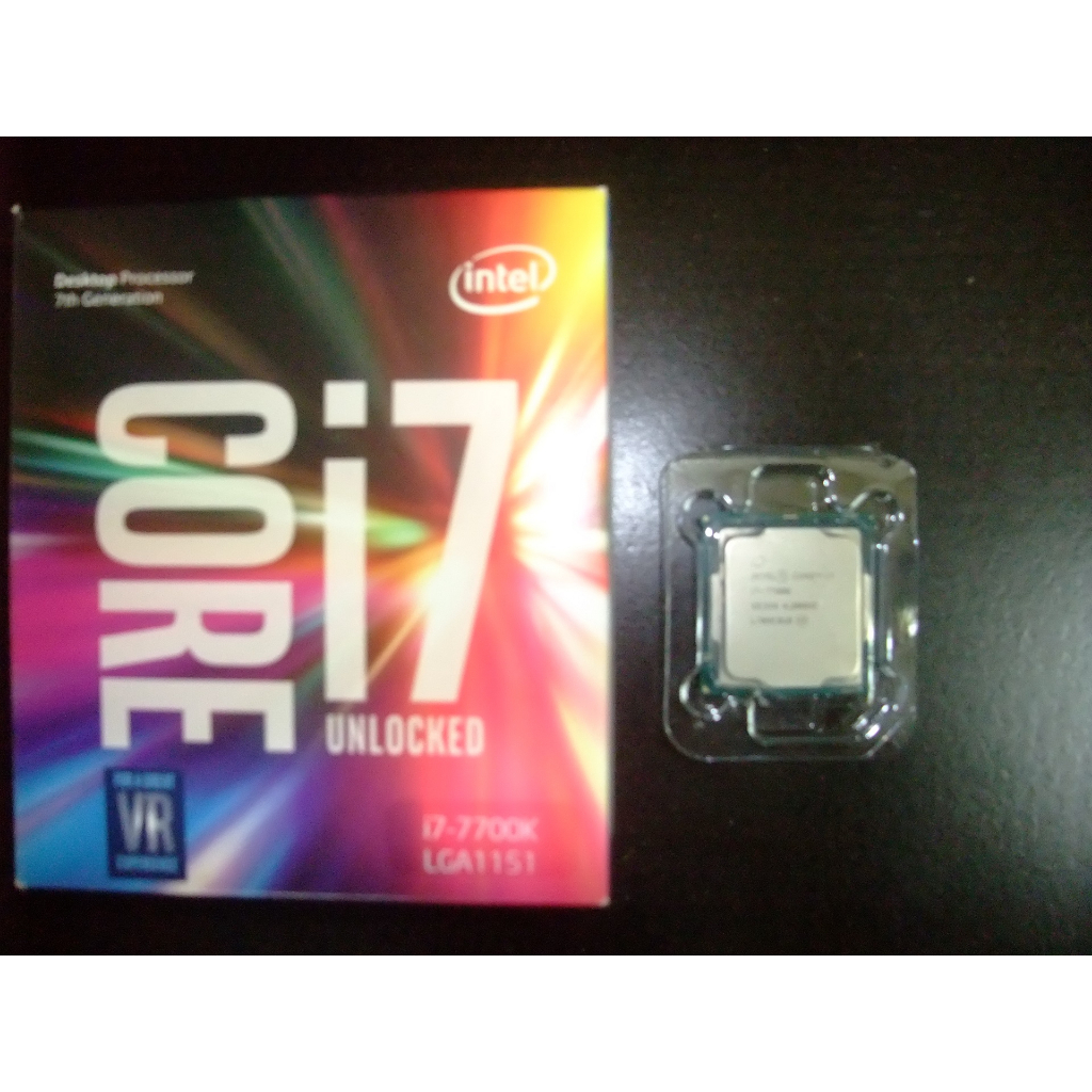 英特爾 intel i7-7700K 4.2G CPU