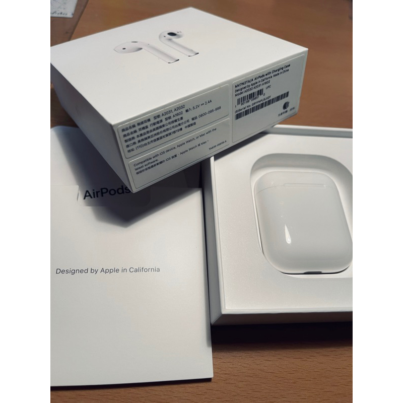 二手自用AirPods 2代 右耳+充電盒 請仔細看商品描述保障你的權益