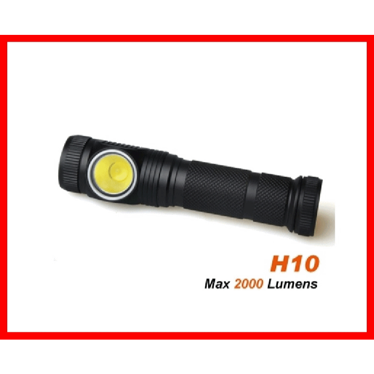 【LED Lifeway】ACEBEAM H10 LED磁控頭燈(附原廠電池) 2000流明-黑色款