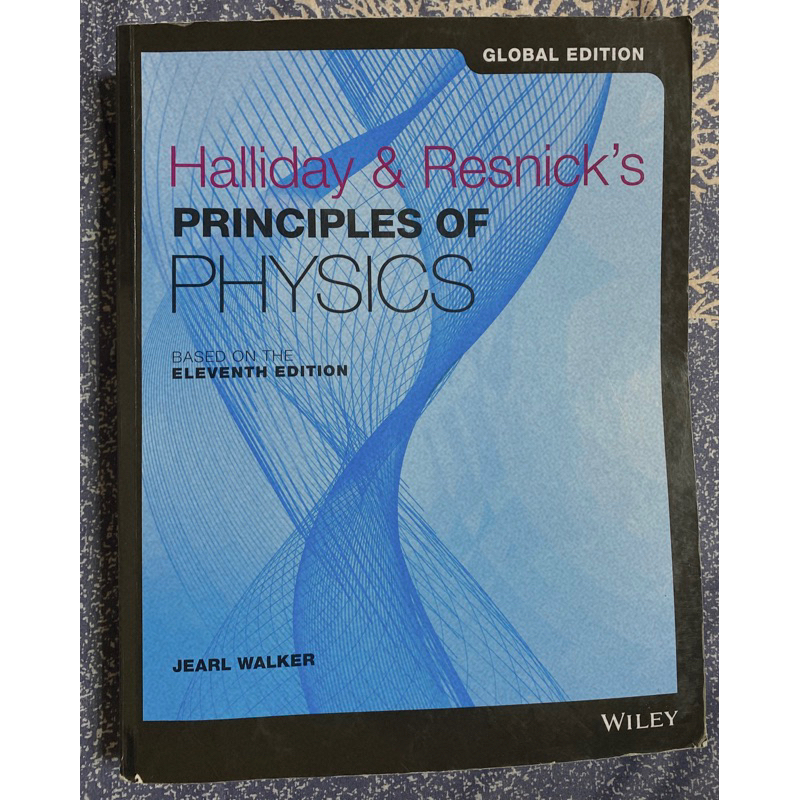 Halliday &amp; Resnick’s Principles of Physics物理原文書大學用書教科書參考書二手書