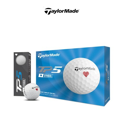 TaylorMade TP5 Pix Heart Golf Ball ,5-piece (12/DZ) 五層球