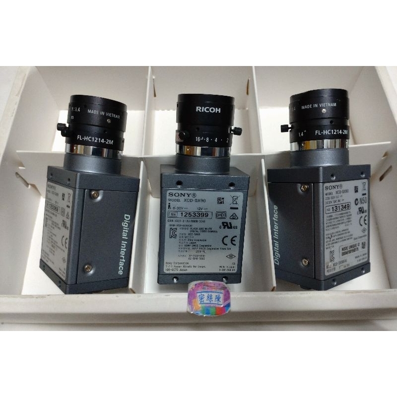 🌞二手現貨 RICOH FL-HC1214-2M 定焦工業鏡頭 12mm 1:1.4  SONY相機 XCD-SX90