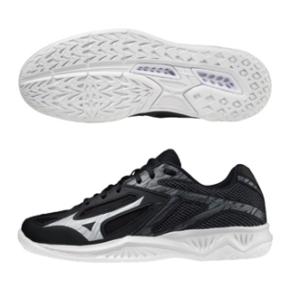 美津濃排球鞋 MIZUNO THUNDER BLADE 3 男女款 排球鞋 運動鞋 橡膠底 黑 白 V1GA217001