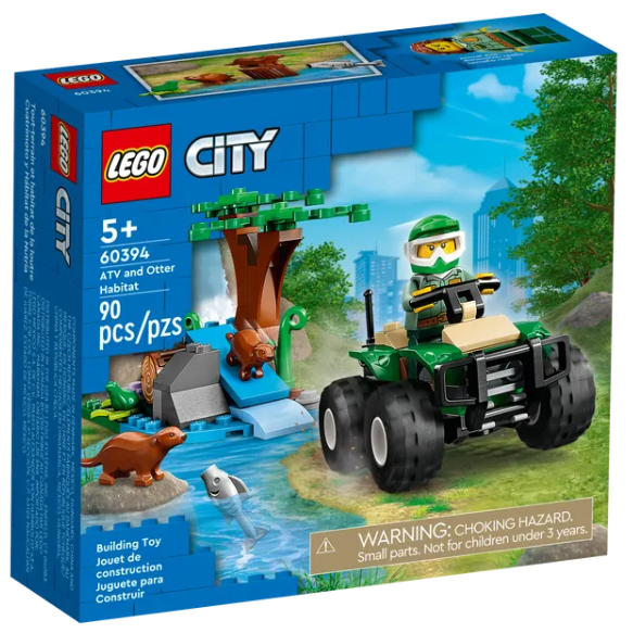 【小天使玩具】(現貨) LEGO 60394 沙灘車和水獺棲息地
