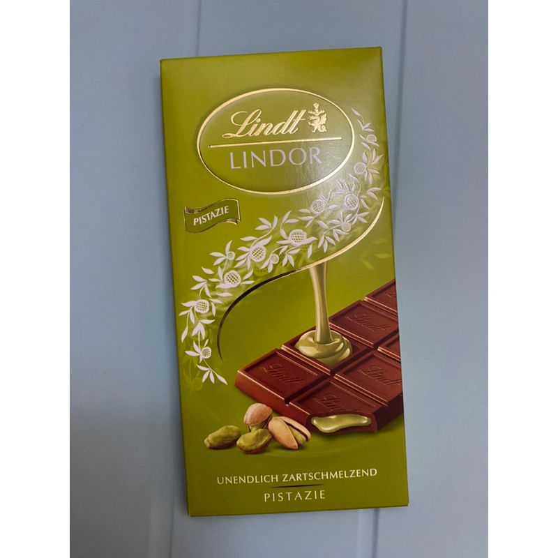 瑞士蓮 Lindt lindor開心果口味 巧克力片 100g