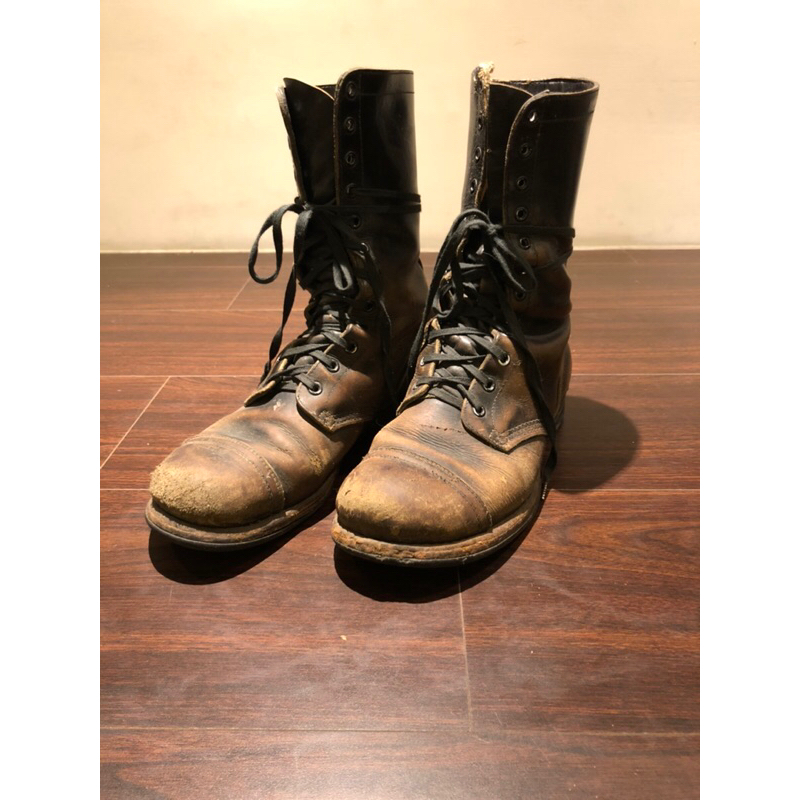 Vintage Jump boots work boots 二戰 美軍公發 傘兵靴 工作靴 正老品 古著