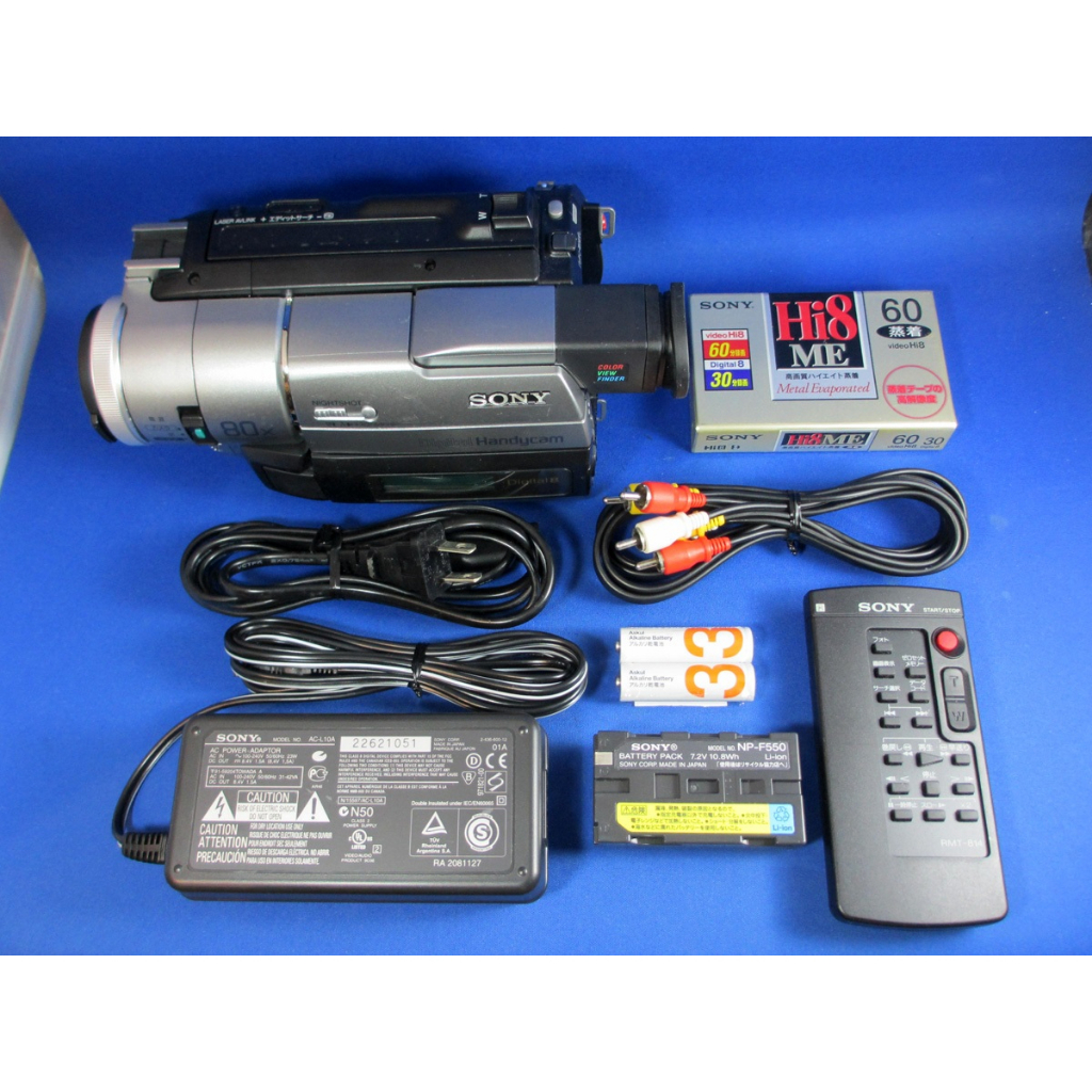【測試OK-中古良品】【彩色手冊】SONY DCR-TRV310 Digital8.Hi8.V8 HandyCAM攝影機