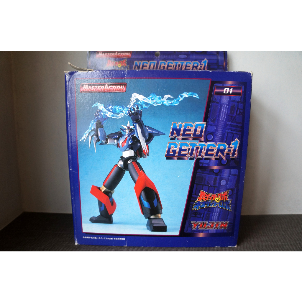 【找玩具】美品YUJIN MASTER ACTION  Neo Getter 蓋特機器人/三一萬能俠