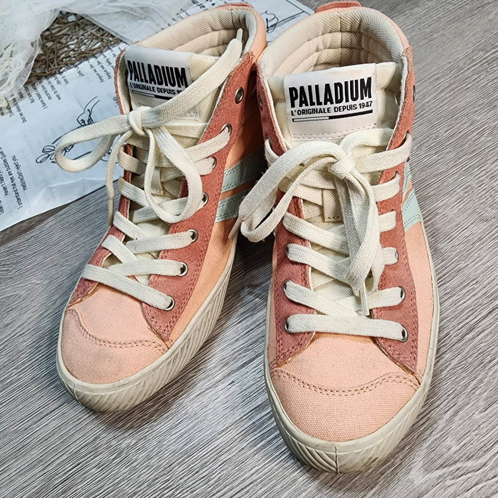 二手/ Palladium  PALLAPHOENIX FLAME 帆布鞋 中統帆布鞋