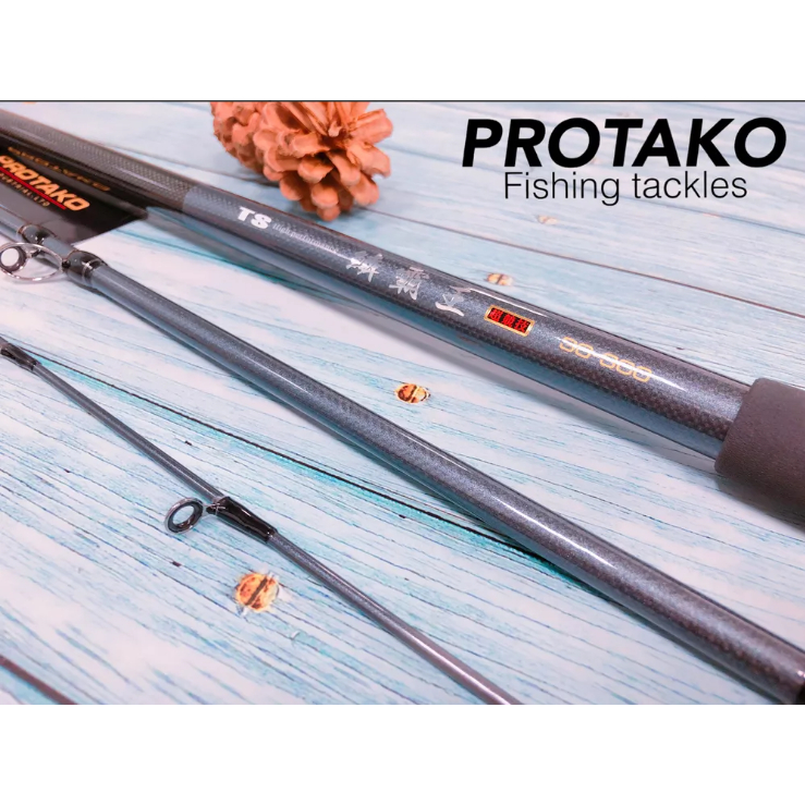 ◎百有釣具◎PROTAKO上興 鱗霸王 石斑竿 規格 30號雙尾/50號雙尾-300cm (10尺 )  ~買再送直式竿