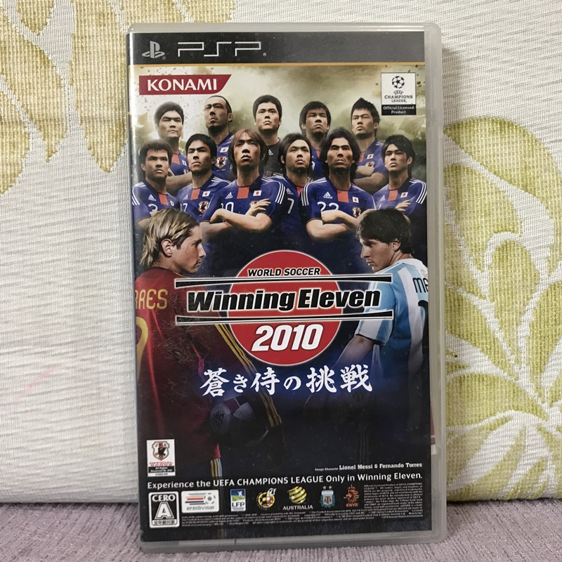 PSP 日版 實況足球 2010 Winning Eleven 藍衣武士的挑戰