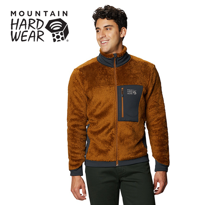 【Mountain Hardwear 美國】Monkey Fleece 保暖刷毛外套 男 金棕 #1858721