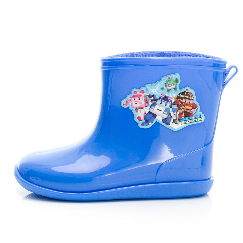 POLI poli 波力 雨鞋 短筒雨靴 兒童雨鞋 提把雨鞋 童鞋 鞋 男童 韓國 正版