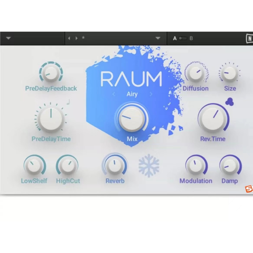 🎶 Raum VST空間塑形混響效果器 混音人聲後期軟體插件Reveb 支持WIN MAC