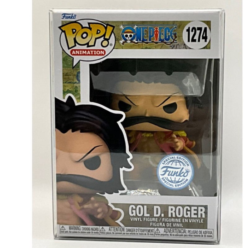 正版現貨(含外硬盒)FUNKO POP 海賊王 ONE PIECE 哥爾.D. 羅傑GOL D. ROGER