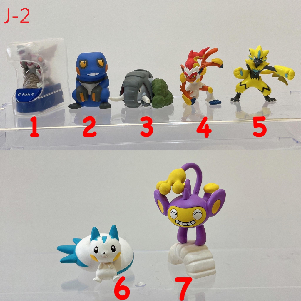 ♋魏玩具 F 日本帶回 中型 二手 帕路奇犽 不良蛙 火焰猴 帕奇利茲 長尾怪手 頓甲 捷拉奧拉 神奇寶貝 精靈寶可夢