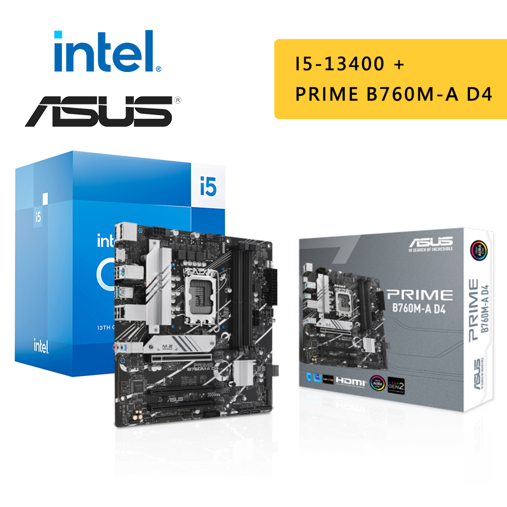 Core i5 13400+マザーボード PRIME B760M-A D4セット - PCパーツ