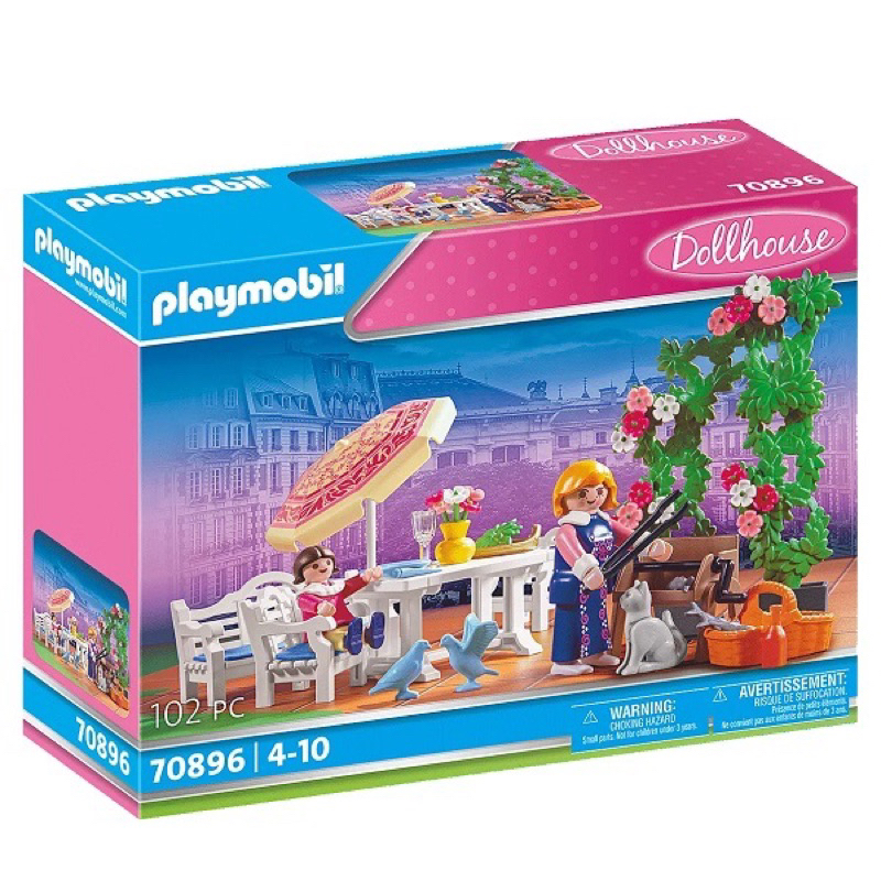 全新盒裝 playmobil 摩比70896 維多利亞 花園露台
