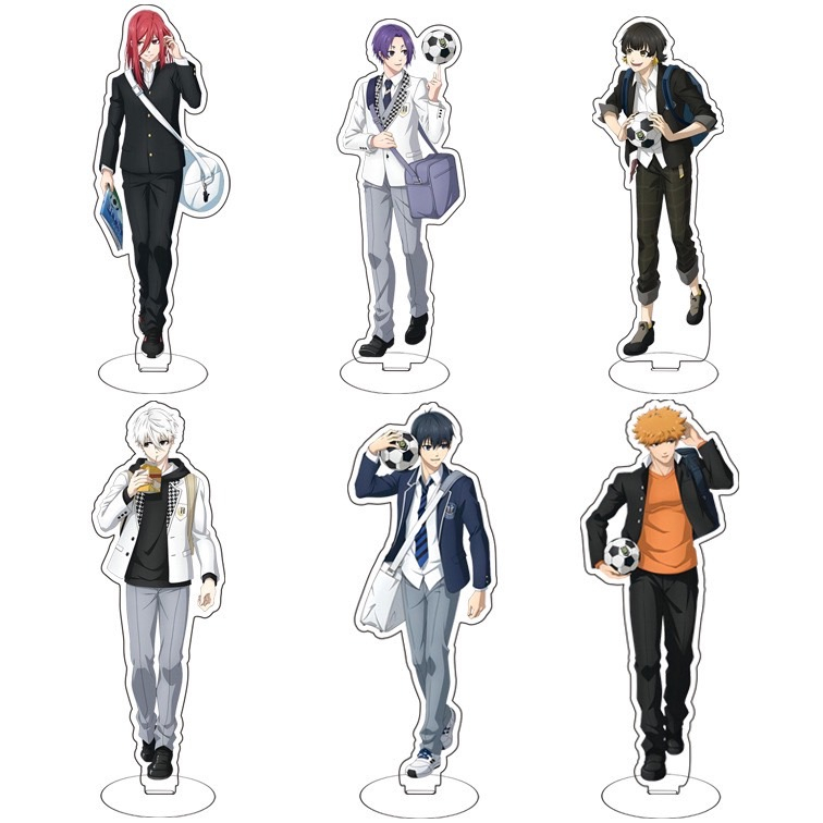 ⚡️J⚡️【現貨】藍色監獄 壓克力立牌 潔世一 蜂樂迴 國神鍊介 千切豹馬 凪誠士郎 御影玲王 糸師凜