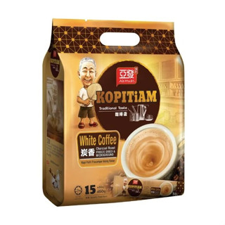 亞發 白咖啡(炭香)420g（28g x15包）【樂比國際】
