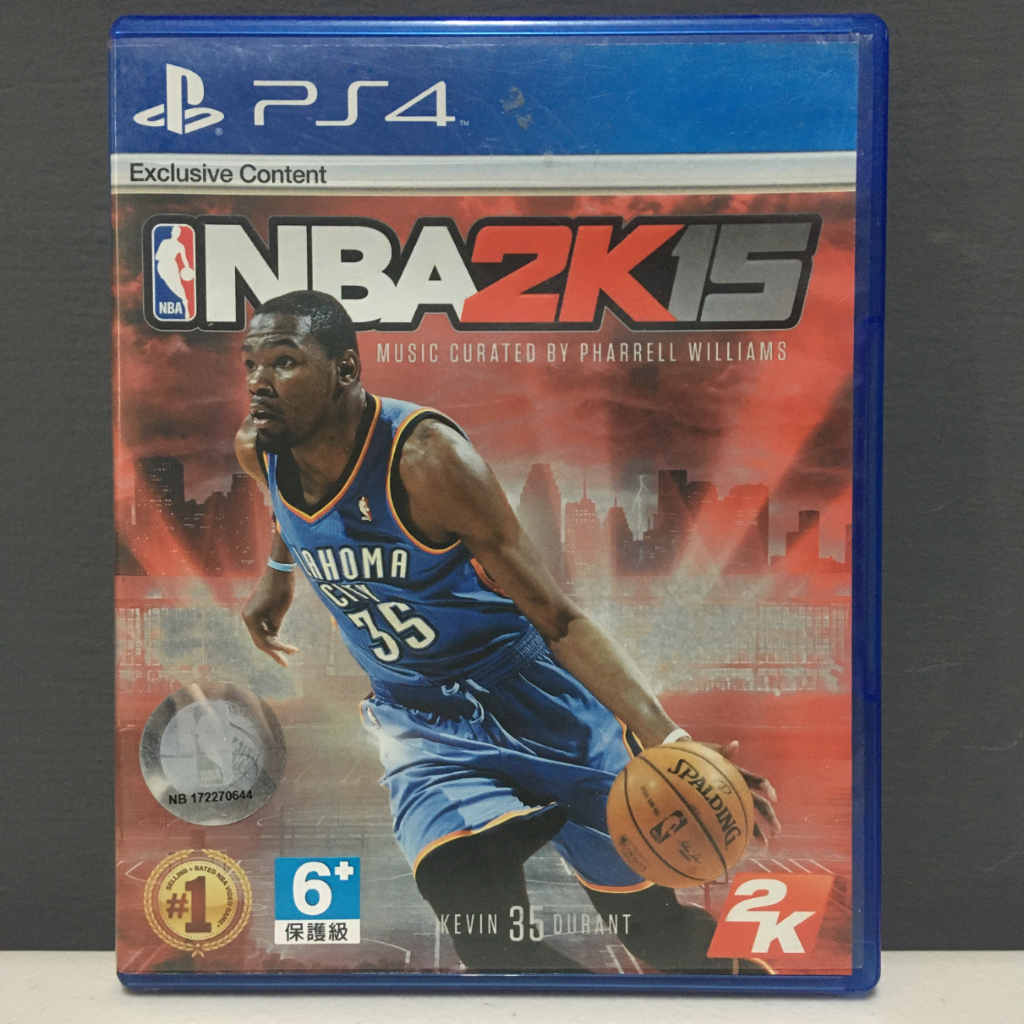 PS4 NBA 2K15 PS4二手遊戲片