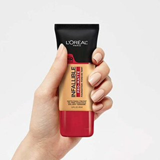 獨家 巴黎萊雅 LOreal 24H 恆霧無油慮粉底液 Infallible 30ml 持久 控油