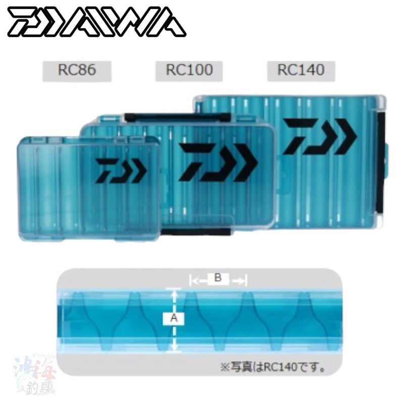 《DAIWA》 REVERSIBLE CASE 木蝦 布捲 鐵板 路亞 收納盒 工具盒 零件盒中壢鴻海釣具館