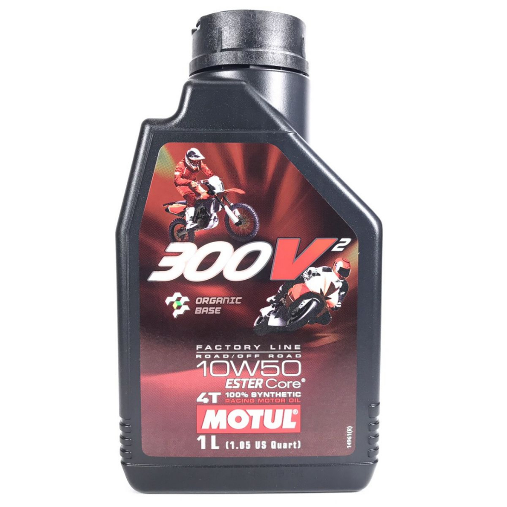 Motul 300V2 4T FACTORY LINE 10W50 酯類全合成賽車級機車機油
