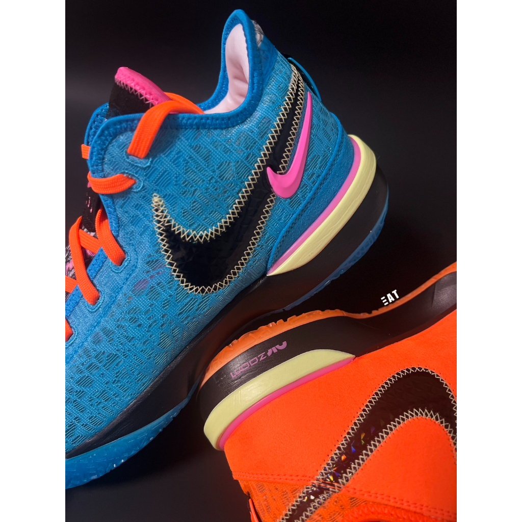 Image of 【EAT-SHOE】NIKE LEBRON NXXT GEN EP 藍橙 鴛鴦 LBJ 男鞋 DR8788-900 #3